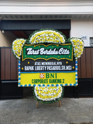 Papan Bunga Duka di Bojonggambir