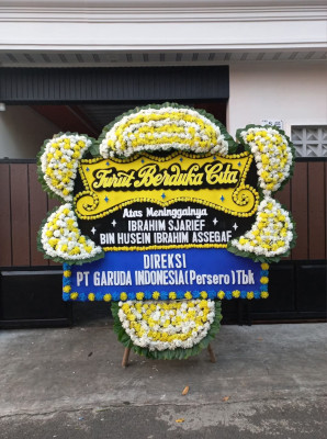 Papan Bunga Duka di Bojonggambir