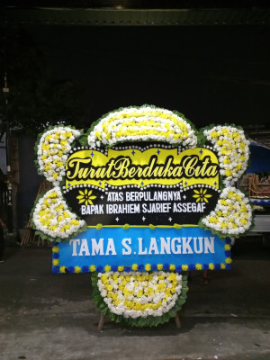 Papan Bunga Duka di Bojonggambir
