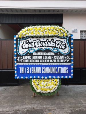 Papan Bunga Duka di Bojonggambir